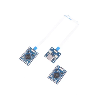 1 Предмет RP2040-Tiny Для платы разработки Raspberry Pi Pico на плате с чипом RP2040, адаптером USB-порта, микроконтроллером