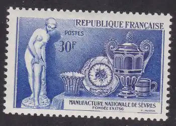 1 шт./компл. Новая почтовая марка Франции 1957 г. Ручная промышленная гравировка почтовых марок MNH