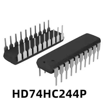 1 шт. Оригинальный драйвер буферной линии HD74HC244P 74HC244 с прямым погружением-20
