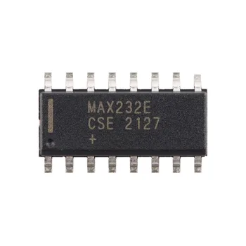 10 шт./лот MAX232ECSE + T SOP-16 Интерфейс RS-232 IC +/-15 кВ с защитой от электростатического разряда, +5 В приемопередатчики RS-232 Рабочая температура: 0 C-+ 70C