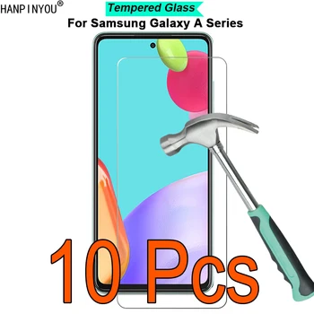 10 Шт./лот Для Samsung Galaxy A53 A52 A52s A72 5G 9H Твердость 2.5D Закаленное Стекло Пленка Для экрана Протектор Гвардии