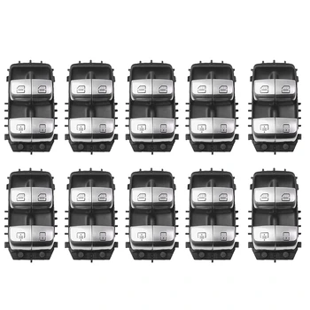 10X Автомобильный Правый Переключатель Стеклоподъемника Для Mercedes-Benz E-Class S550 S600 S63 2014-2016 A2229051505