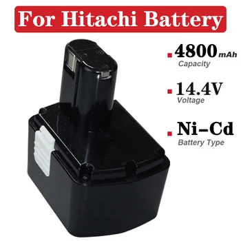 14,4 V 4.8Ah Сменный Аккумулятор для Hitachi EB1414S EB14B EB1412S 324367 EB14S DS14DL DV14DL CJ14DL DS14DVF3 NI-CD Электроинструменты
