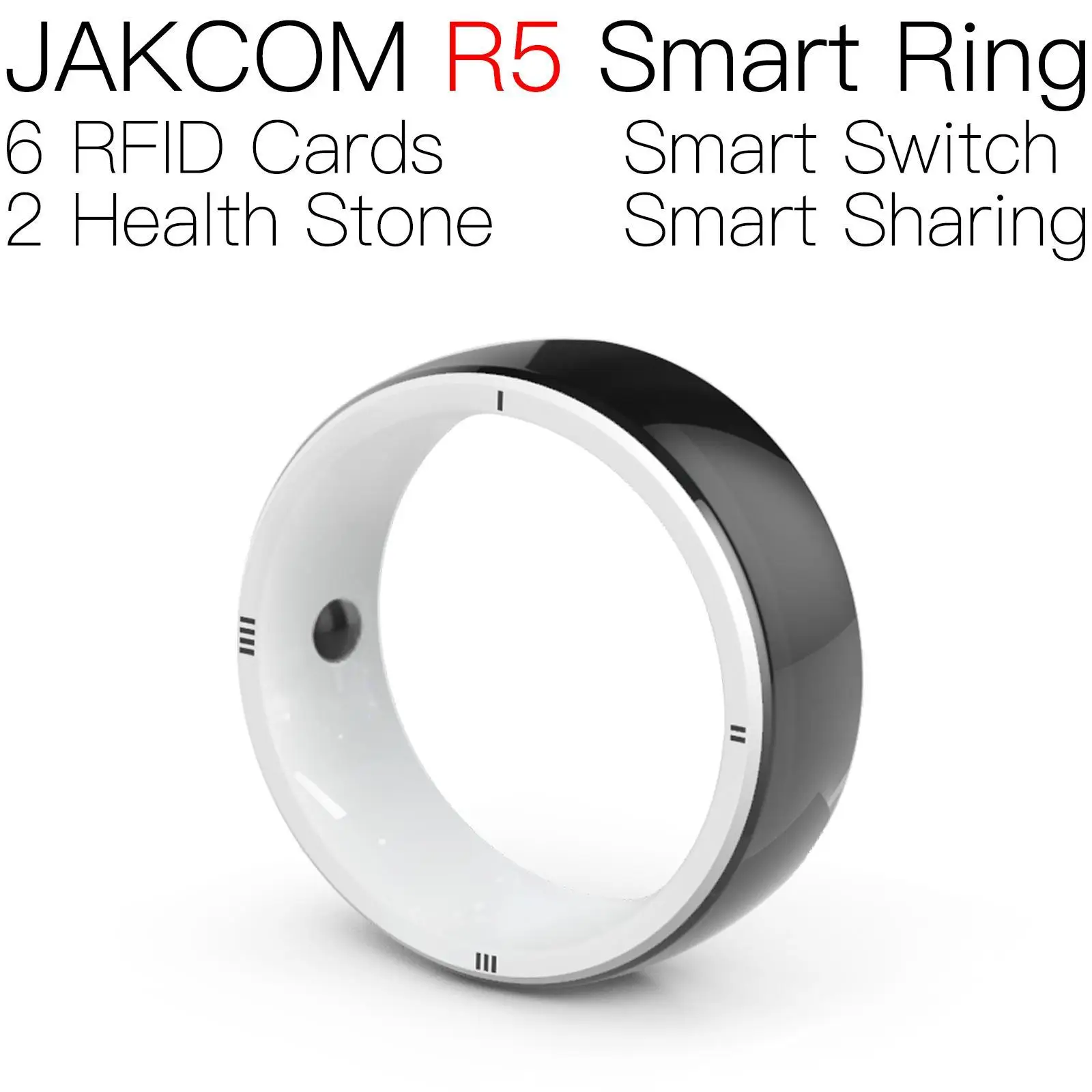 JAKCOM R5 смарт-кольцо Новое поступление в виде rfid-метки МГц ПВХ карта белый кот nfc eeprom копия 900 МГц 18650 чехол для аккумулятора водонепроницаемый jordan