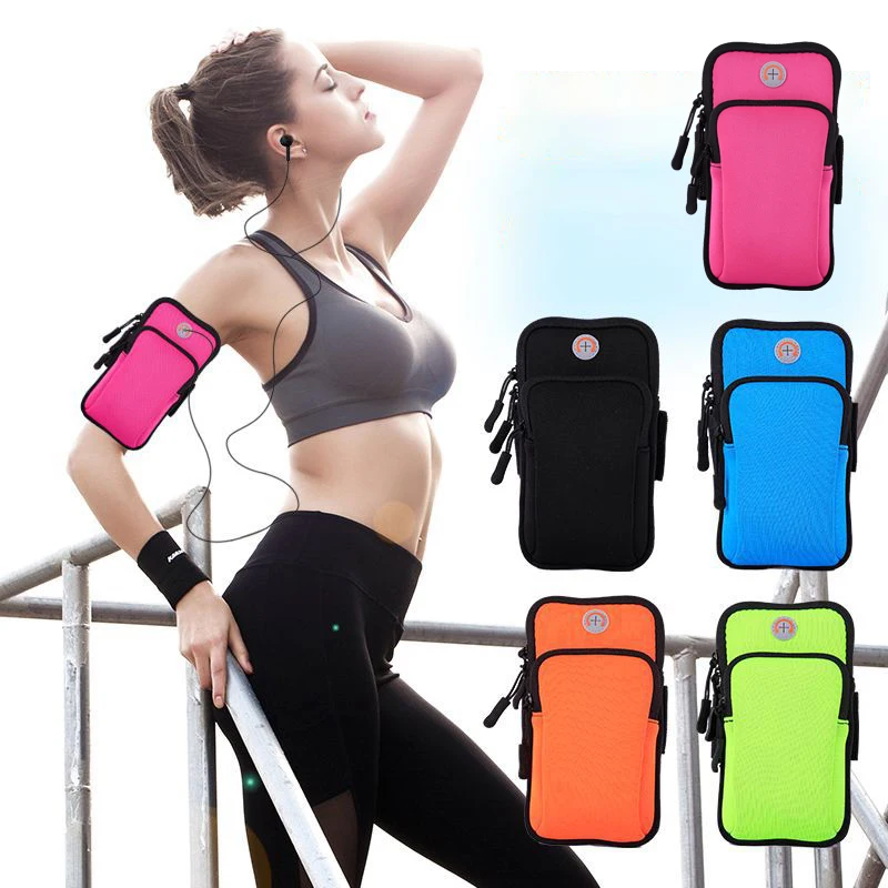 Сумки для бега, женские спортивные сумки для спортзала, мужская поясная сумка, спортивная сумка, ремень, маленькая повязка на руку, держатель для мобильного телефона, велосипедные сумки