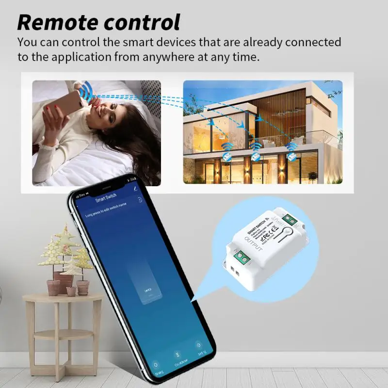 Tuya Zigbee 10A DIY Switch Модуль автоматизации Умного дома, выключатель света, пульт дистанционного управления С Smart Life Alexa Google Home Assistant