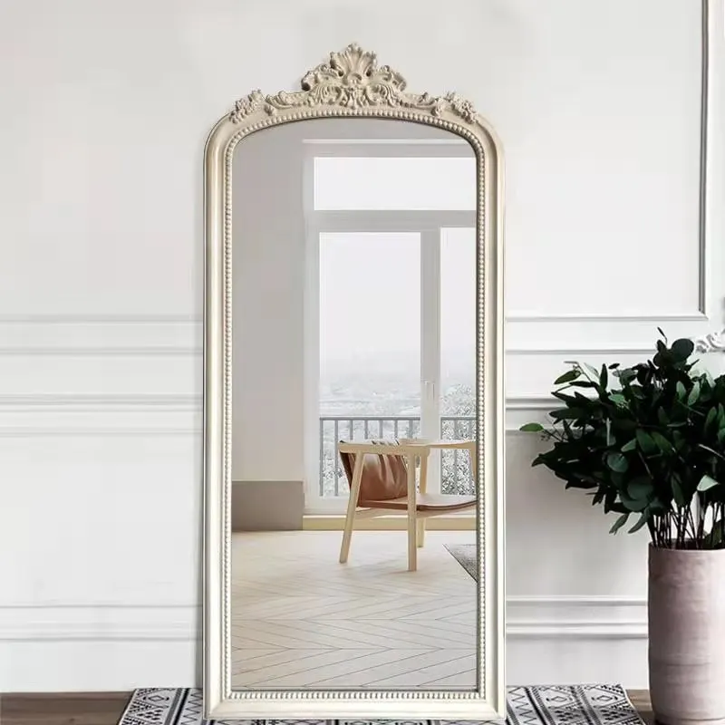 Прямоугольное Современное Зеркало для гостиной, Стоящее в Скандинавском Стиле, Дизайн Зеркала во весь корпус, Качественный Декор Miroir Для дома