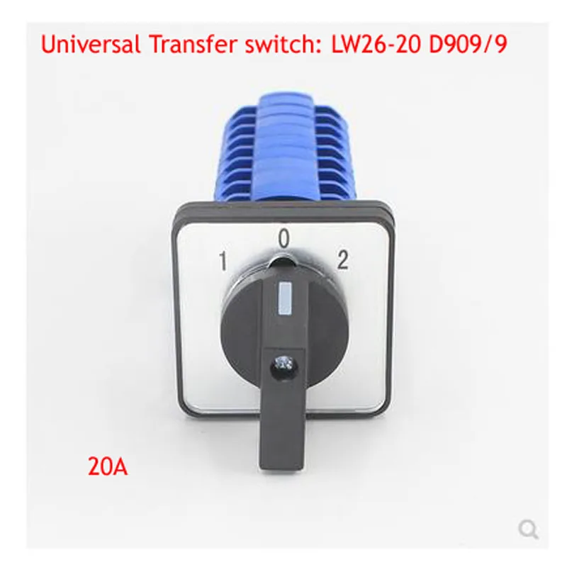 LW26-20 D909/9 Универсальный переключатель передач с тремя передачами и Девятью секциями, Две Группы Коммутации цепи силового сигнала с девятью проводами