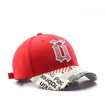 2023 Новая модная винтажная шляпа с утиным языком, вышитая буквами, для спорта на открытом воздухе, для отдыха, Солнцезащитная шляпа, мужская бейсболка