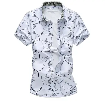 2023 Новые Мужские Рубашки С 3D Цветочным Принтом, Футболка с коротким рукавом, Блузка, Повседневные Модные Топы Aloha, Футболки Оверсайз, Мужская Одежда