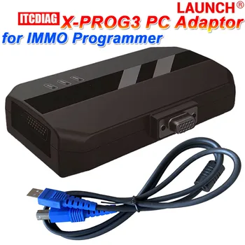 2023 Оригинальный Запуск X-PROG3 PC Adapter USB XProg3 ECU Программатор X431 Поддержка программы IMMO Функция проверки данных двигателя
