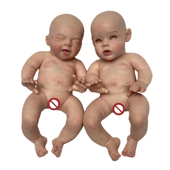 25 СМ Куклы Реборн Всего Тела Из Твердого Силикона Ручной Росписи Reborn Baby Doll Muñecas Para Niñas Boneca Reborn Corpo De Silicone
