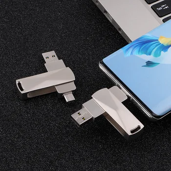 2в1 OTG Адаптер Type-C USB для Android Huawei USB 2.0 Преобразователи передачи данных Для планшета, жесткого диска, телефона
