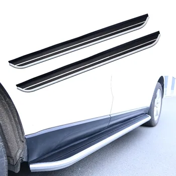 2шт Фиксированная Подножка Боковой Шаг Педальная Трубка Nerf Bar Платформа Подходит для 2010-2016 Volkswagen Tiguan