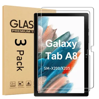 (3 упаковки) Закаленное стекло Для Samsung Galaxy Tab A8 10.5 2021 SM-X200 SM-X205 X200 X205 Защитная пленка для экрана планшета