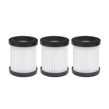 3 шт. HEPA-фильтр для Беспроводного ручного пылесоса MOOSOO XL-618A, Сменные Фильтрующие элементы, Аксессуары, запчасти
