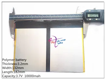 32132182 литий-ионные аккумуляторы для планшетных ПК talk9x u65gt Аккумуляторная батарея 3.2*132*182 3.7 Литий-ионный аккумулятор емкостью 10000 мАч для