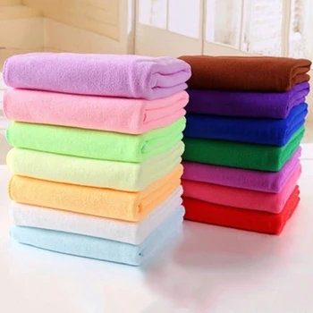 35 *75 см Нано-впитывающее полотенце из микрофибры, Красочное Мягкое Прямоугольное полотенце для лица, Полотенца для рук для чистки автомобиля, полотенца для ванной комнаты