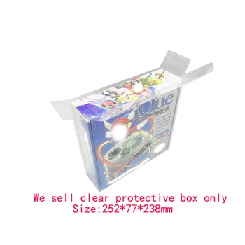 5 шт. Высококачественная прозрачная коробка для плеера iQue Прозрачная коробка для защиты коллекции Коробка для дисплея Игровые аксессуары