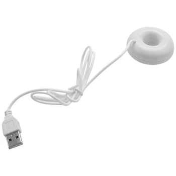 5X Белый Пончик Увлажнитель USB офисный настольный мини-Увлажнитель Портативный креативный Очиститель воздуха Белый