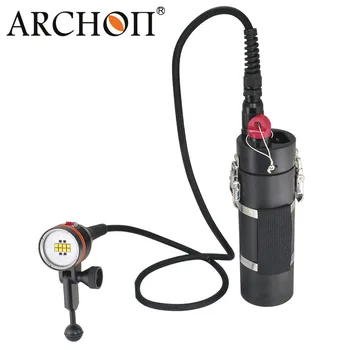 ARCHON DH160/WH166 светодиодный фонарь для дайвинга с канистрой Подводный светодиодный фонарь для дайвинга 150 м Водонепроницаемый