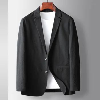 B2241-Мужской костюм Four Seasons, Повседневное свободное пальто в деловом стиле