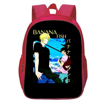 Banana Fish/модный рюкзак для мальчиков и девочек из аниме, школьные сумки для подростков, сумка для книг, мультяшные повседневные сумки для путешествий. Поддержка пользовательских