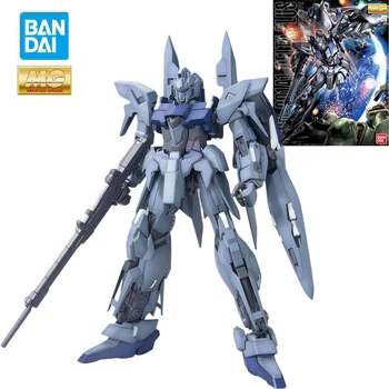 Bandai Подлинная модель Gundam Garage Kit Серии MG 1/100 Аниме Фигурка MSN-001A1 DELTA PLUS, Экшн-игрушки для мальчиков, Коллекционная модель