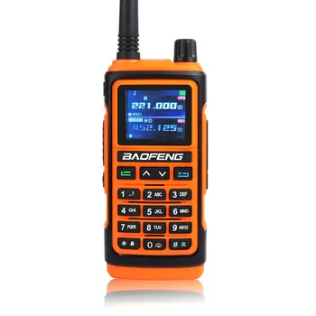 Baofeng UV-17Pro GPS Портативная рация 108-130MHz Air Band VHF UHF 200-260MHz 350-355mhz FM-радио Шесть Полос Freq Копия Водонепроницаемый