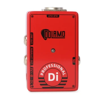 Caline Dolamo D-7DI Профессиональная Педаль Гитарных эффектов DI Box Ground Lift Switch XLR Out Для Записи Гитарных Деталей и аксессуаров