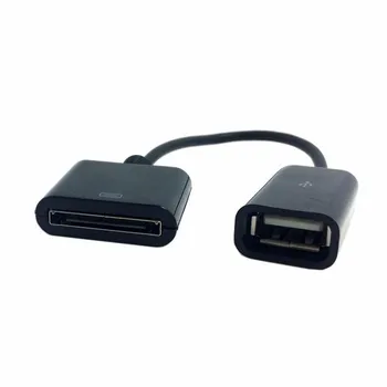 D ock 30p Разъем для подключения к USB 2,0 Кабель для зарядки данных Doc k 30P Черно-белый 10 см
