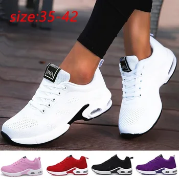 Damyuan Легкие женские кроссовки Кроссовки Для спорта на открытом воздухе Дышащая сетчатая обувь Удобная обувь на воздушной подушке 42