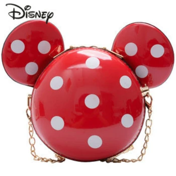 Disney Mickey 2022 Новая сумка для девочек, Мультяшная милая детская сумка, Косая сумка, Модный Тренд для хранения монет для мальчиков и девочек