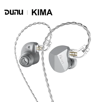 DUNU KIMA 1DD 10 мм Динамические наушники-вкладыши IEM Hi-Res Аудио Музыкальные Наушники 0,78 мм Со Съемным кабелем Гарнитура