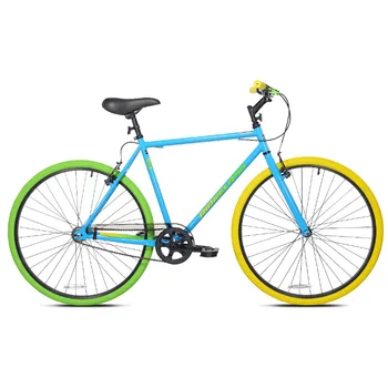 DZQ Горный велосипед 700C Мужской Гибридный велосипед, синий / зеленый карбоновый дорожный велосипед