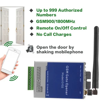G102 Беспроводной Модуль Открывания Дверей Мобильный Телефон Пульт Дистанционного Управления WiFi GSM Контроль Доступа Бесплатный Звонок для Умного Дома Гаража