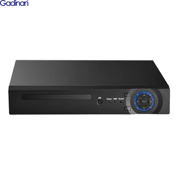 Gadinan 32CH 4k NVR H.265 NVR DVR Видеорегистратор с распознаванием лиц IP Камера Видеонаблюдения Поддержка 2 жестких диска 8 ТБ Порт