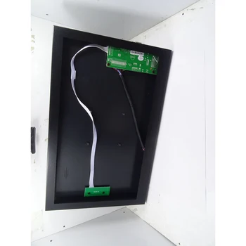 HDMI-совместимый металлический сплав задняя крышка чехол коробка + 58C Плата контроллера DIY VGA комплект для B156RW01 15,6 