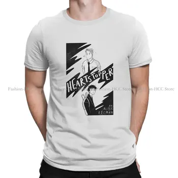 Heartstopper Модные футболки Heartstopper ЛГБТ мужская футболка GraphicStreetwear с круглым вырезом