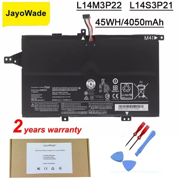 JayoWade L14M3P22 Аккумулятор для ноутбука Lenovo K41-70 K41-80 M41-70 M41-80 L14S3P21 11,1 V 4050 mAh 45WH Аккумулятор для ноутбука