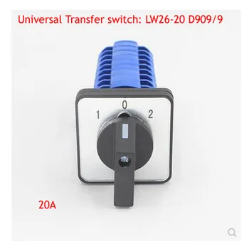 LW26-20 D909/9 Универсальный переключатель передач с тремя передачами и Девятью секциями, Две Группы Коммутации цепи силового сигнала с девятью проводами