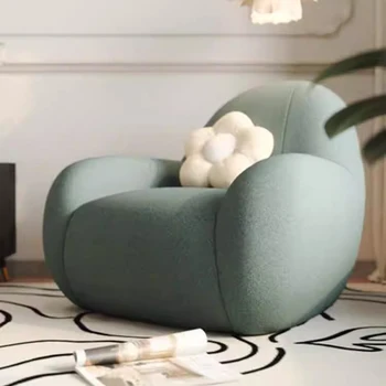 Make Up Lounge Кресло для гостиной Nordic Designer Game Relax Современное Кресло Velvet Meditation Sedie Из Пластика Роскошная мебель