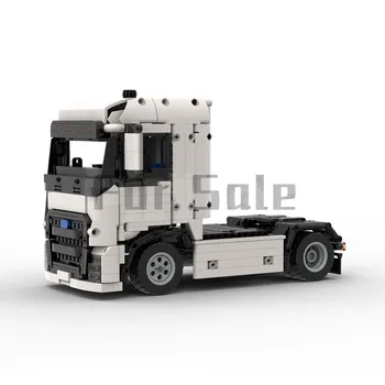 Moc-69945 F-Max 2018 Европейский грузовик Строительный блок Модель Сращенная игрушка-головоломка Детский подарок для мальчиков и девочек