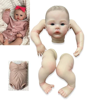 NPK 17 дюймов Премиальный размер Reborn Meadow Doll Kit Популярный мягкий на ощупь реалистичный комплект свежего цвета