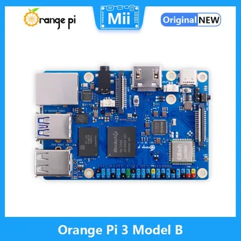 Orange Pi 3B Одноплатный Компьютер 2G 4G 8G Ram RK3566 с чипом 1,8 ГГц WIFI-BT 4K Плата для разработки Видео Orange Pi 3 Model B