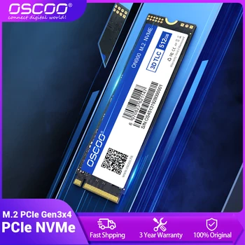 OSCOO M2 2280 NVME Высокоскоростной SSD Жесткий диск с Интерфейсом NGFF 128 ГБ 256 ГБ 512 ГБ 1 ТБ PCIE