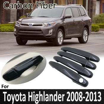 Pop для Toyota Highlander Kluger XU40 2008 2009 2010 2011 2012 2013 Дверная ручка Крышка Sricker Автомобильные Аксессуары