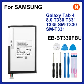 SAMSUNG Оригинальный 4450 мАч EB-BT330FBU EB-BT330FBE Сменный Аккумулятор Для Samsung Galaxy Tab 4 8,0 T330 T331 T335 SM-T330 SM-T331