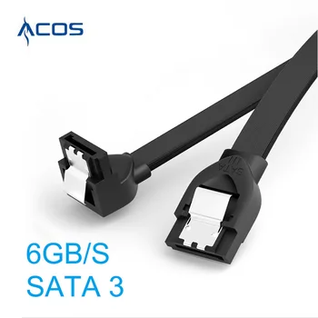 SSD HDD SATA 3,0 III Кабель для передачи данных к SSD HDD Шнур для жесткого диска Sata3 Прямой под прямым углом 6 Гб/сек. для материнской платы MSI Gigabyte