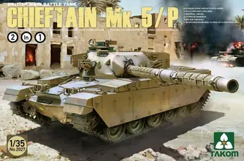 Takom 1/35 2027 Британский основной боевой танк Chieftain Mk.5/P Модельный комплект